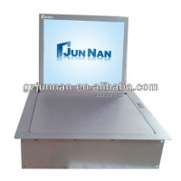 remote control desktop flip up monitor lift for conference system